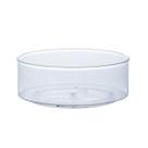 Organizador Redondo Giratório 23cm Em Acrílico Transparente Linha Diamond Paramount Plásticos