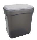 Organizador Retangular Alto 1,6 litros Fumê Tupperware