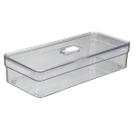 Organizador Retangular Com Cesta Transparente Acrilico - 1 UN