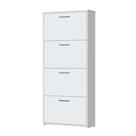 Organizador Sapateira Carol 4 Gavetas Basculantes Branco