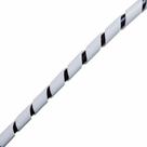 Organizador Spiraduto 1/2 Para Fios e Cabos - Branco