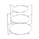 Organizador Suporte De Pratos Divisor 3 Níveis Rack Cozinha 194 Organizador Suporte De Pratos Divisor 3 Níveis Rack Cozinha 194