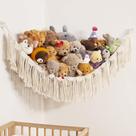 Organizador Suspenso de Rede para Pelúcias Amdermi - Ideal para Quarto Infantil
