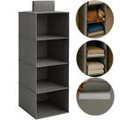 Organizador Suspenso Vertical Dobrável Guarda Roupa Closet Armario