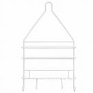Organizador Suspenso Vertical Multiuso Prático Cozinha Estrutura Resistente Aramado Registro Banheiro Nicho Lavanderia