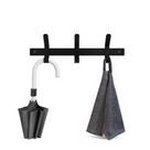Organizador Vertical de Parede 3 Ganchos 20 kg