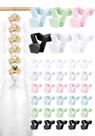 Organizadores de armário HOUSE DAY Space Saving Hanger, pacote com 60 Organizadores de armário HOUSE DAY Space Saving Hanger, pacote com 60