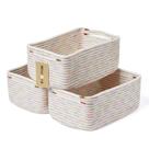 Organizadores de Prateleira MiniArk - Kit com 3 Cestos Rainbow