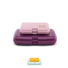 Organizadores de viagem Caboodles Care Pack + Lil Bit Set rosa/violeta