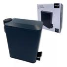 Organize A Ou Banheiro Com A Lixeira Retangular Azul