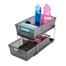 Organizer Madesmart, armazenamento deslizante multiuso de 2 camadas Organizer Madesmart, armazenamento deslizante multiuso de 2 camadas