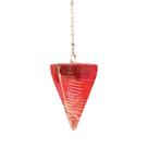 Orgonite Pêndulo Quartzo Rosa Raio Rosa Relacionamento