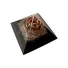 Orgonite Pirâmide Contra Inveja Arruda Sal Grosso - 3x4,5cm