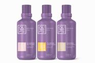 Oriente life kit cronograma capilar shampoo banana + açaí + cevada home care 300ml