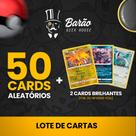ORIGINAL - Lote de 50 Cards Pokemon+ 2 Cards Foil/Rev Foil ORIGINAL - Lote de 50 Cards Pokemon+ 2 Cards Foil/Rev Foil