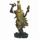 orixá Obaluae Imagem decorativa umbanda candomblé estatua resina grande