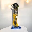Orixá Oxum Resina Imagem Tamanho 23cm Escultura Umbanda Candomblé