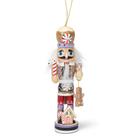 Ornamento Kurt S. Adler Gingerbread Man Quebra-Nozes 12,7 cm de madeira