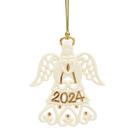 Ornamento Lenox 895755 2024 Um ano para lembrar, anjo
