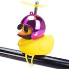 Ornamentos de carro Rubber Duck wonuu Yellow Duck com capacete