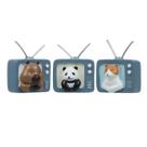 Ornamentos de jardim Creative TV Animal Figure Resin 4,5 cm Ornamentos de jardim Creative TV Animal Figure Resin 4,5 cm