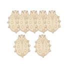 Ornamentos De Madeira Com Flores De Primavera, 10 Peças, Pingentes DIY Para Pintura, Decoração De Ornamentos De Madeira Com Flores De Primavera, 10 Peças, Pingentes DIY Para Pintura, Decoração De
