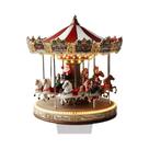 Ornamentos De Mesa Em Acrílico 2D Com Cena De Carrossel De Natal, Decoração Para Casa, Suprimentos