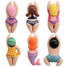 Ornamentos De Resina Para Calçados De Natação Para Meninos E Meninas, 6 Peças, DIY, Charms