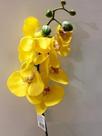 Orquídea Artificial Amarela Toque Real Flores Para Decoração