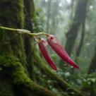 Orquídea Bulbophyllum Mirum - Planta Epífita com Bulbos