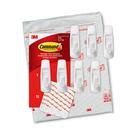 Os ganchos utilitários Command Large suportam até 2,27 kg e 7 ganchos