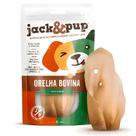 Osso Jack&Pup Orelha Bovina para Cães de Porte Mini e Pequeno