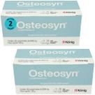 Osteosyn 2000mg Com 60 Comp. Cães e Gatos Raças Grandes Kit C 2
