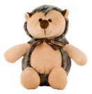 Ouriço de Pelúcia Com Laço 21cm