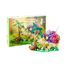 Ouriço Unicórnio Papagaio Animal Plantador Modelo Blocos De Construção Vasos De Flores Criativos