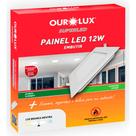 Ourolux Lum.Led Emb Qdr Ouro 12W 6,4K-3209 Ourolux Lum.Led Emb Qdr Ouro 12W 6,4K-3209