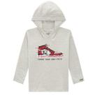 Out - Camiseta Masculina Inverno Com Touca JOHNNY FOX Tamanho:14Cor:Mescla