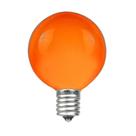 Outdoor Globe Bulbs Novelty Lights G40 Orange, pacote com 25 Outdoor Globe Bulbs Novelty Lights G40 Orange, pacote com 25