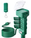 Outdoor Power Stake Timer SURAIELEC Waterproof 100FT Remote