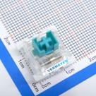 Outemu Switch Interruptor Linear De Prata Saidamu Marrom Branco Vermelho Azul À Prova De Poeira