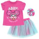 Outfit Sesame Street Abby Cadabby Camiseta Scrunchie 18M Outfit Sesame Street Abby Cadabby Camiseta Scrunchie 18M