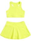 Outfit SOLY HUX Toddler Girl's Workout, camiseta regata e saia
