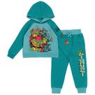 Outfit Teenage Mutant Ninja Turtles com capuz e calça de corrida 5T