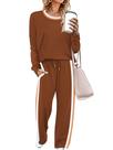 Outfit WIHOLL Fall, conjuntos de 2 peças, moda 2025, Dia de Ação de Graças, L Outfit WIHOLL Fall, conjuntos de 2 peças, moda 2025, Dia de Ação de Graças, L