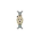 Outlet Leviton 15A 125V Ivory 5-15R listado pela CSA