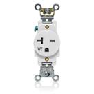 Outlet Leviton Single 20A 250V, resistente a intempéries, autoaterramento