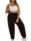 Outono e inverno novas mulheres plus size tecido de malha casual parágrafo leggings