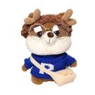 Outono e inverno saco pequeno de pelúcia feminino 2021 nova onda bonito urso boneca bolsa dos desenhos animados corrente ombro mensageiro bolsa