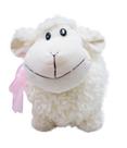 Ovelha Branca Laço 23cm Pelúcia