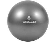 Overball Mini Bola de Exercícios Vollo VP1082 25cm Cinza Funcional Pilates Leve e Macia